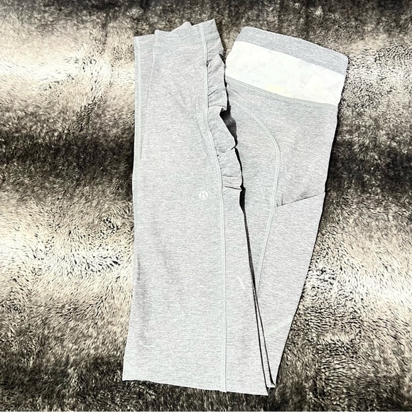 LuluLemon Grey Leggings - Picture 6 of 9